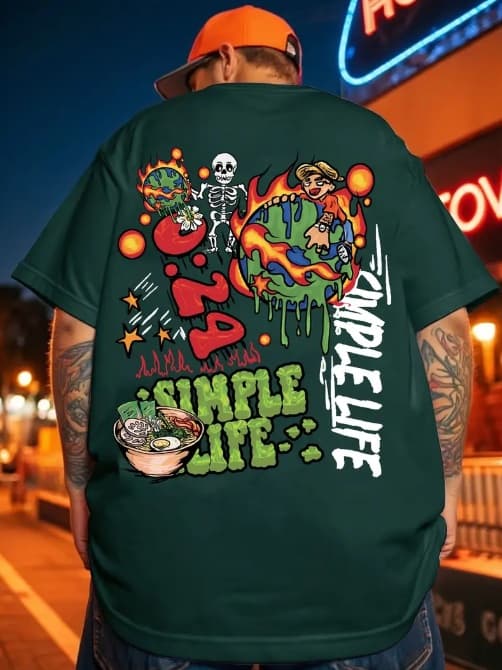 Flaming Globe Skeleton