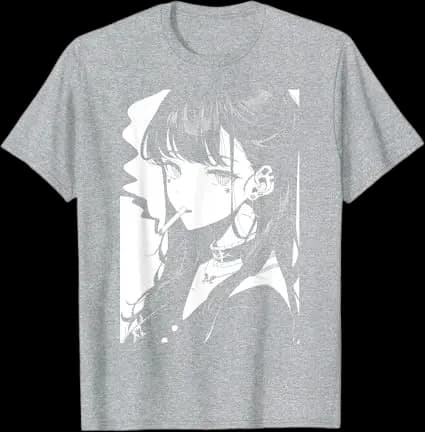 Gothic Anime Monochromatic Masterpiece  